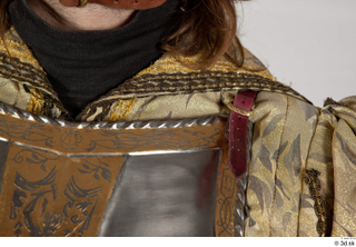  Photos Medieval Guard in plate armor 2 Historical Medieval soldier collar lace neck plate armor upper body 0002.jpg